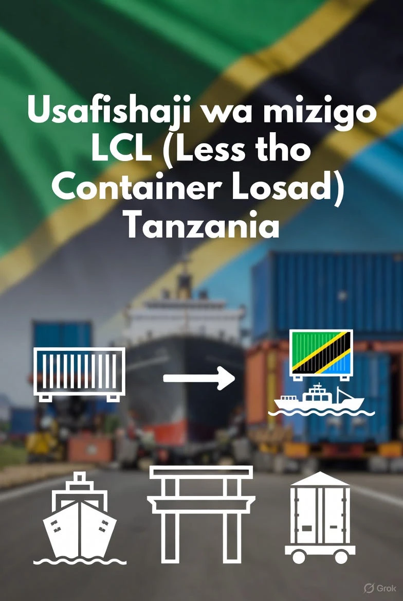 Usafishaji wa mizigo LCL (Less than Container Load) Tanzania